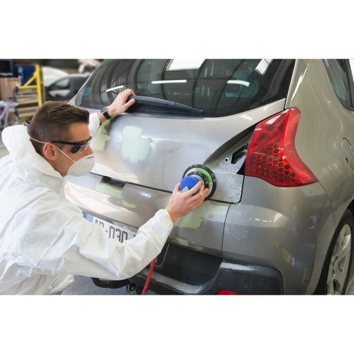 Image secondaire de Compresseur MECAFER 100 L 3HP Bicylindre 10 bars - PowerMonster Semi Pro