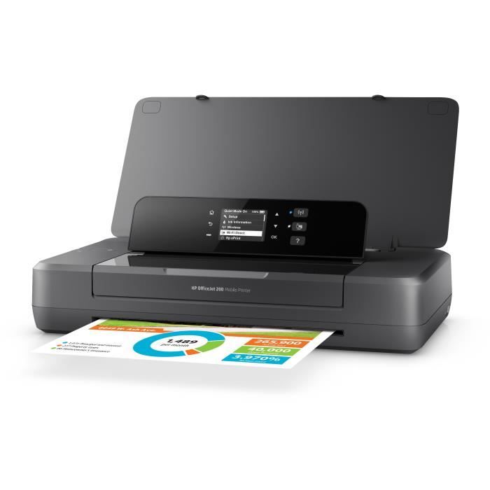 HP Officejet 200 - Imprimante jet d'encre portable - Couleurs