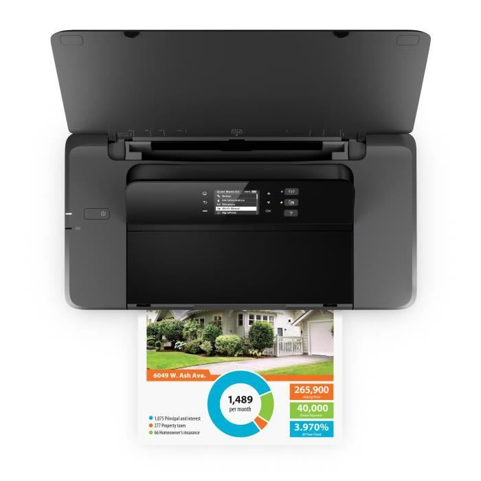 HP Officejet 200 - Imprimante jet d'encre portable - Couleurs