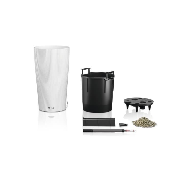 Image secondaire de Jardiniere - Cilindro color 23 - Kit complet - Blanc - 6 L - LECHUZA