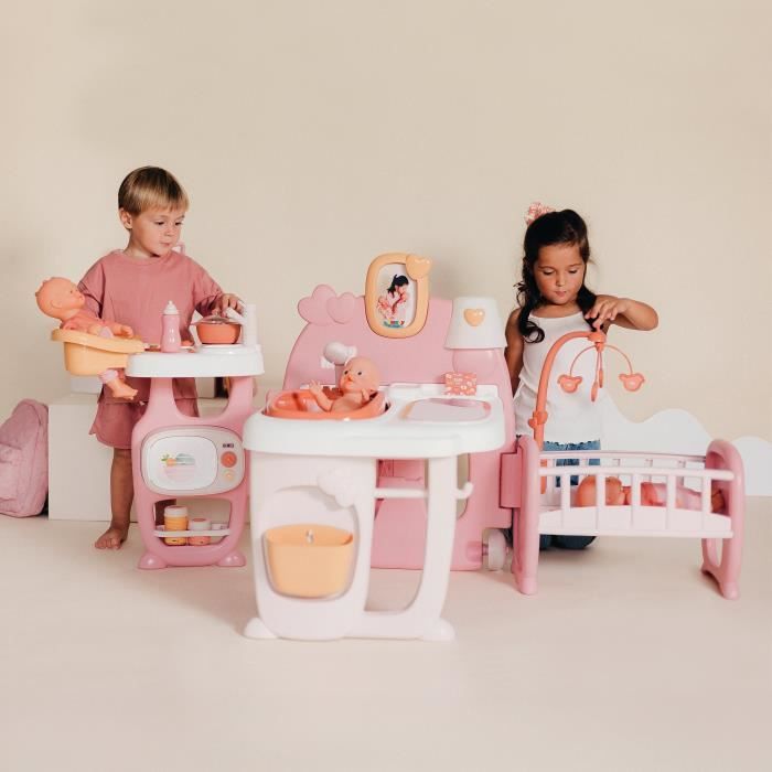 Image secondaire de Maison des Bébés SMOBY avec 19 Accessoires - Pliable et Ludique