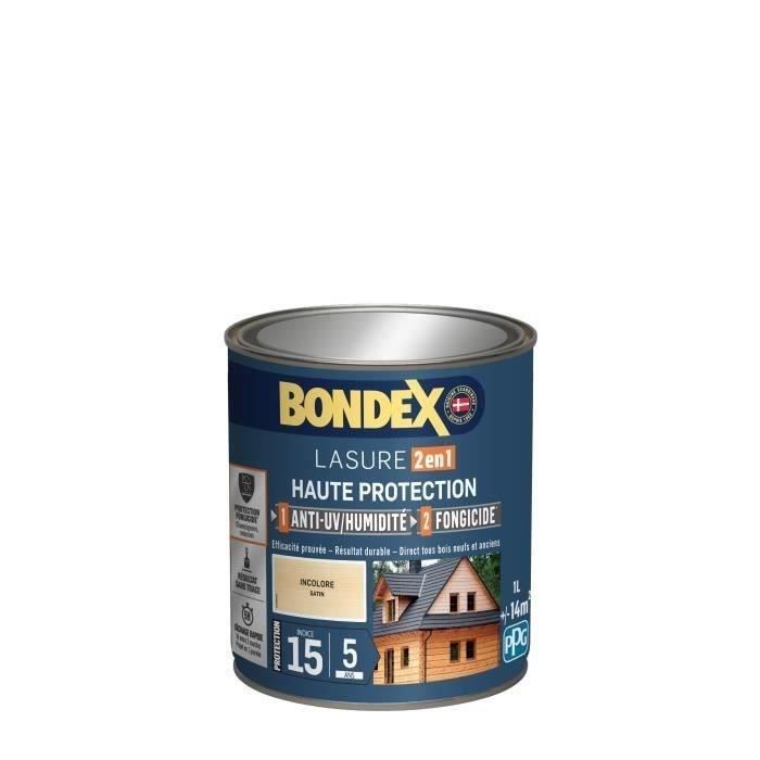 BONDEX 2 in 1 Satin High Protection Stain 5 years - Colorless