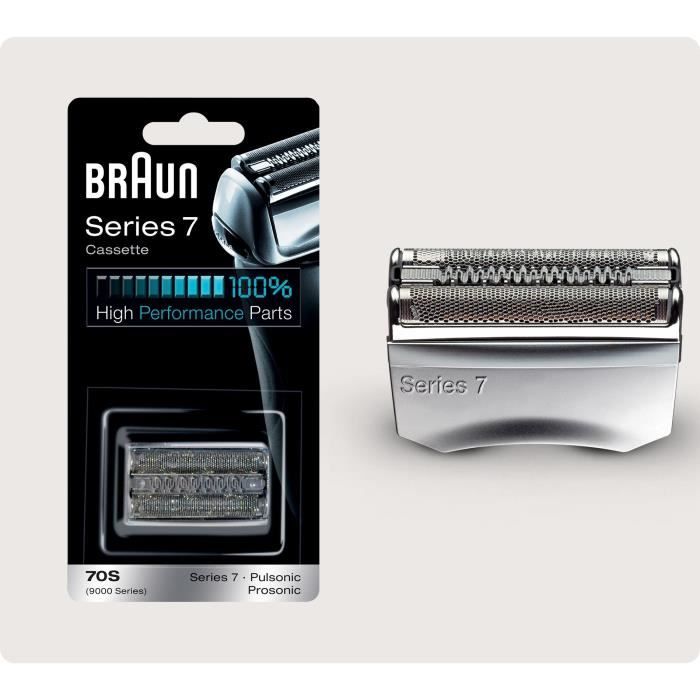 BRAUN Cassette spare part - 70S Series 7 / Pu - Black