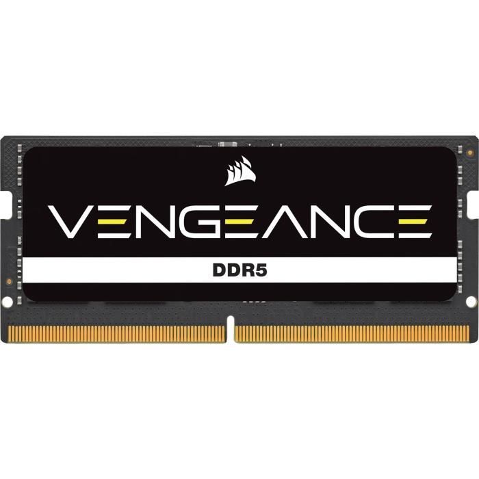 Memoria RAM - CORSAIR - CMSX32GX5M1A5600C48 - 32 GB 1x 32 GB - VENGEANCE DDR5 5600MT/s - SODIMM - CL 48