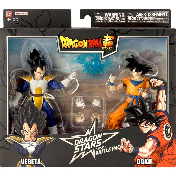 Pack de Figurines Goku et Vegeta - Dragon Ball Super 17cm