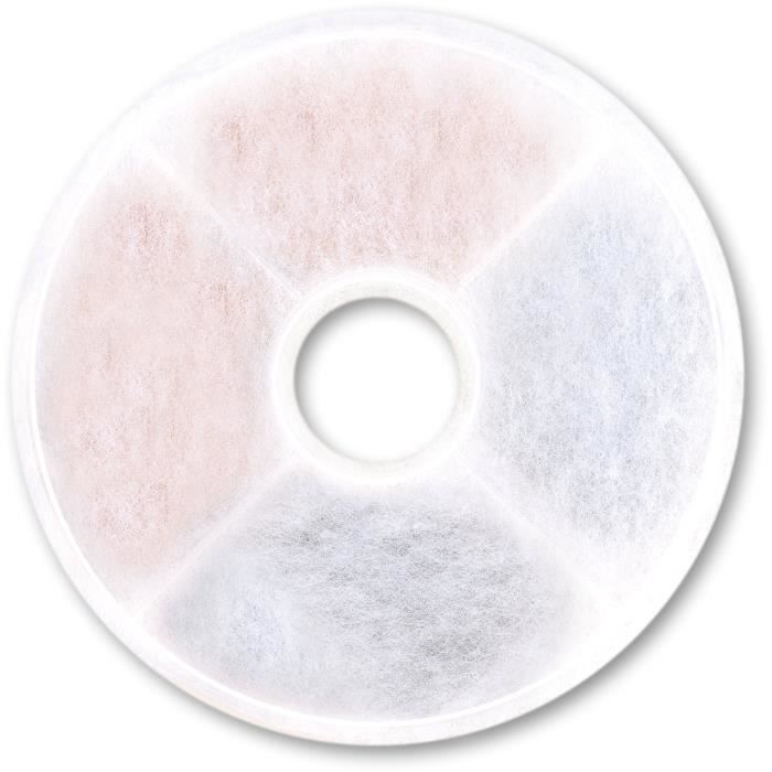 Image secondaire de Filtre pour fontaine a eau pour chat a fleur - CATIT - Flower - Triple action - 2 pieces