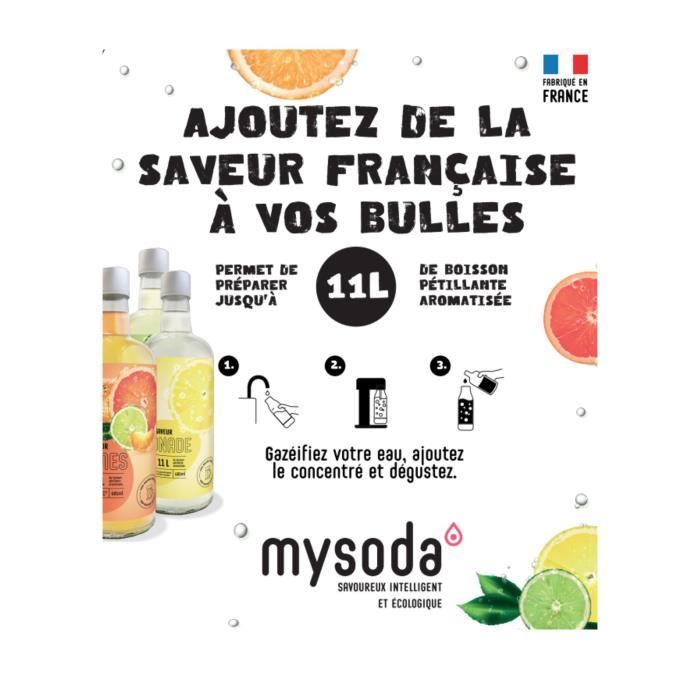 MYSODA - Concentré saveur Fraise 685ml