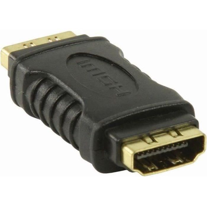 NEDIS HDMI Adapter - HDMI Female - HDMI Female - Noir