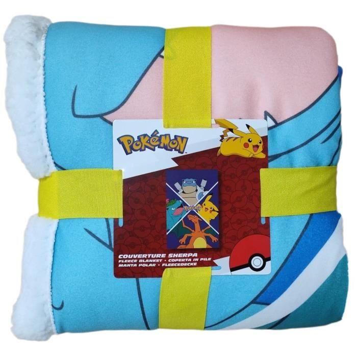 Image secondaire de Couverture Sherpa - POKEMON - Evolutions Pokemon Let's Go - 100 x 150 cm