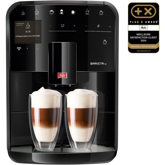 Machine a café automatique avec broyeur - MELITTA - Barista SE F830-003 - 1450 W - Noir