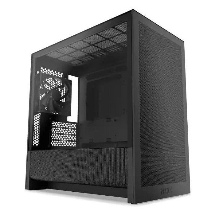 Case mid-tower Micro-ATX - NZXT - H3 Flow - Flusso d'aria eccezionale - Bianco - GPU di grande formato