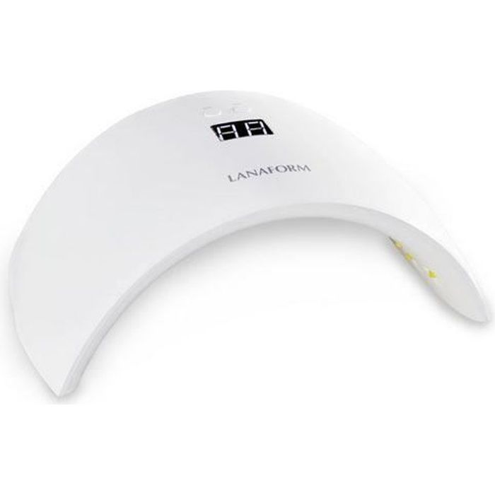 LANAFORM NAIL LAMP - Sécheur d'ongles pour vernis gel UV et LED
