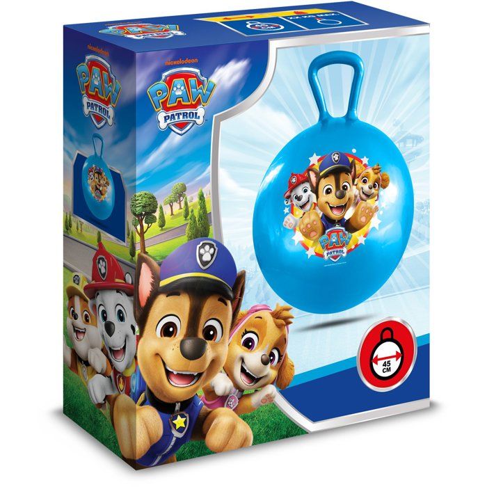Image secondaire de Ballon Sauteur PAT'PATROUILLE 45 cm Bleu pour Enfants