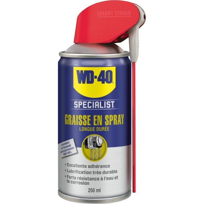 WD-40 SPECIALIST Graisse en Spray Longue Durée aérosol - 250 ml