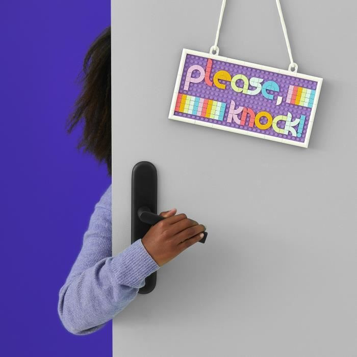 LEGO 41951 DOTS Tableau a Messages, Affiches Personnalisables Pour Portes de Chambres, Accessoires de Décoration, Activité Créative