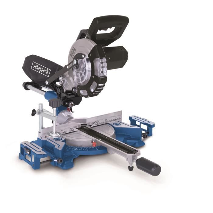 Tronzadora con disco de 30 dientes SCHEPPACH HM 185 - 1400 W - Hoja � 185 mm