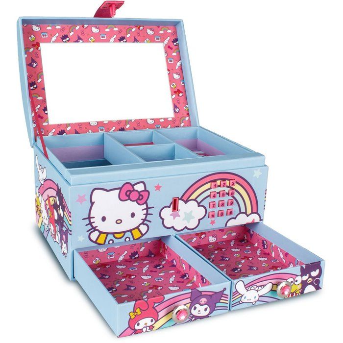 Image secondaire de Boîte à bijoux Hello Kitty avec code secret - KIDS LICENSING
