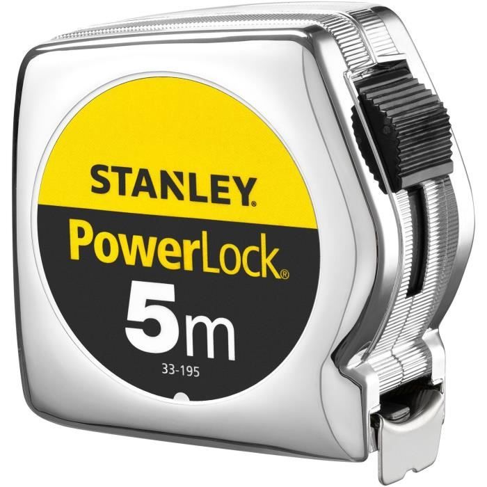 Image secondaire de Metre a ruban - STANLEY - 1-33-195 - 5 m x 25 mm - Powerlock Classic ABS