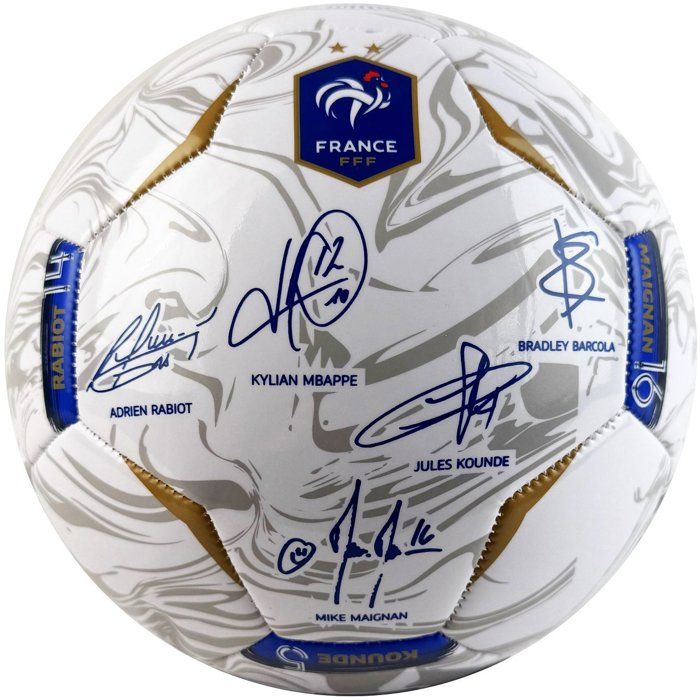 Ballon de Football FFF Photoball T5 - Design Moderne et Épuré