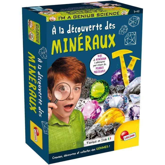 Mineral Discovery - Science Kit - I'M A GENIUS POCKET - Digging Block