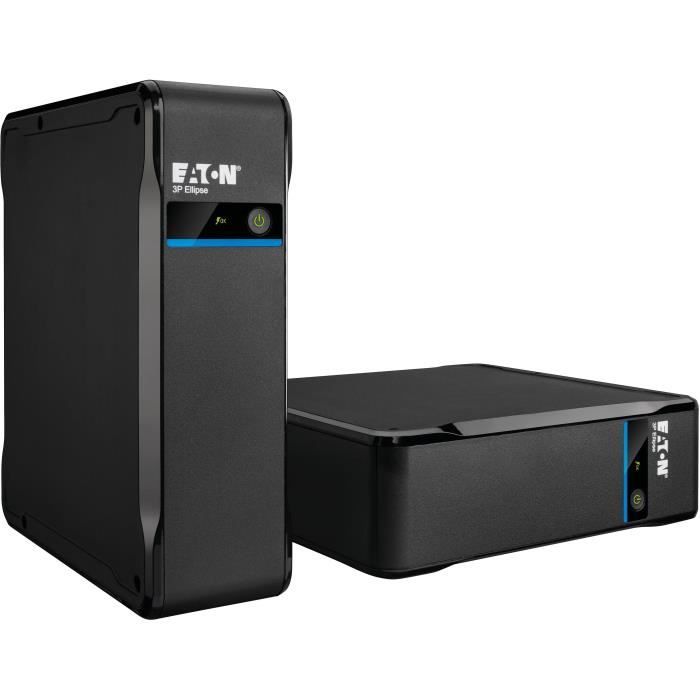 Image secondaire de Onduleur - EATON - 3P Ellipse 3P700I - Pour PC pro ou terminal point de vente - Protection parafoudre - 700VA - 420W