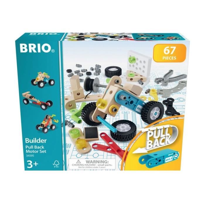 BRIO - Coffret Builder et Moteur a rétrofriction