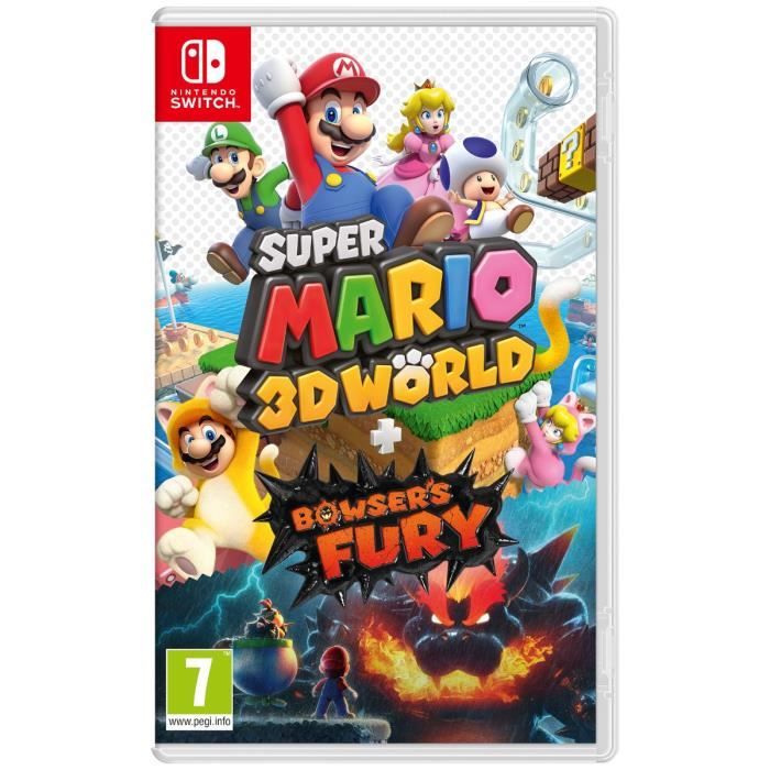 Super Mario 3D World + Bowser's Fury - Édition Standard | Jeu Nintendo Switch