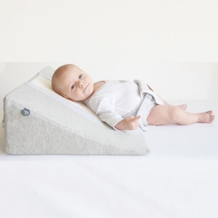 DOMIVA Plan incliné 3D Wave - Maille 3D alvéolaire - 25° - Blanc - 60 x 120 cm