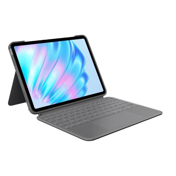 Custodia per iPad Air 13 - Logitech - Combo Touch - Grigia