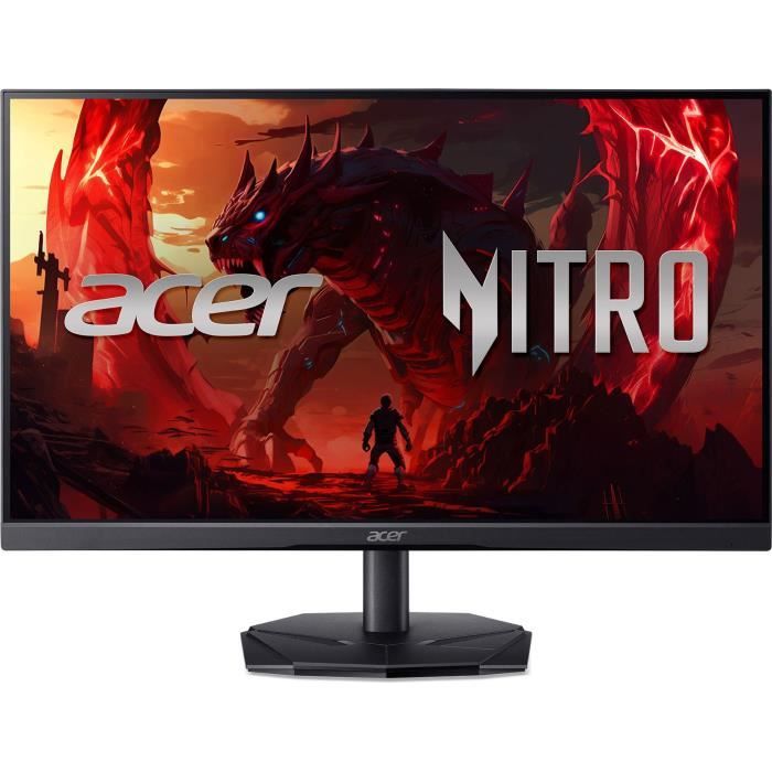 Schermo PC - ACER - KG241Y P3bip - 23,8 FHD - Pannello VA - 180Hz - 0,5ms - 1 HDMI 1 DP - AMD FreeSync Premium - Nero