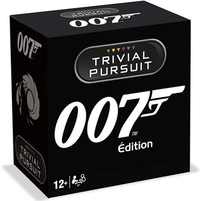TRIVIAL PURSUIT - James Bond - Format de voyage 600 questions - Jeu de societé - Version française