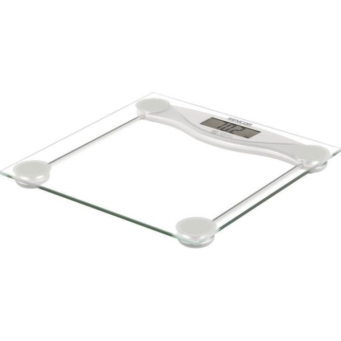 Image secondaire de Pese-personne - Sencor - SBS 113SL - Design ultra fin - Surface en verre - Capacité 180 kg
