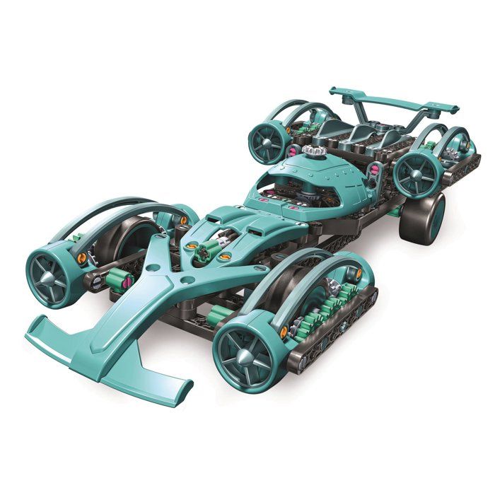 Image secondaire de Voiture Supersonique à Assembler - CLEMENTONI - 2 Modèles Inclus