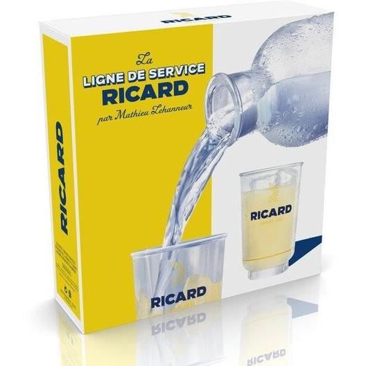 Set de regalo Lehanneur - Ricard - Pastis de Marseille - 2 vasos y 1 jarra - 45,0% Vol. - 70cl