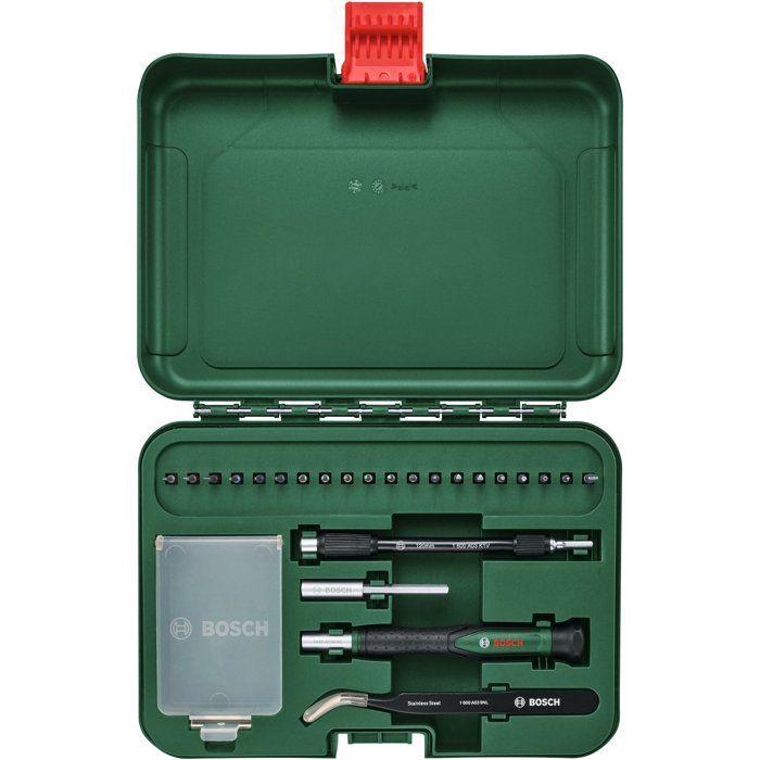 Image secondaire de Jeu de 24 tournevis de précision Bosch avec embouts variés