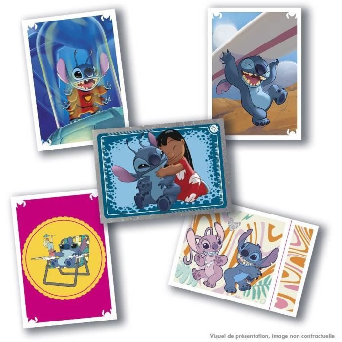 Image secondaire de Blister de 13 pochettes + 1 offerte - PANINI - STITCH 2 - MON SUPER SCRAPBOOK - 70 stickers