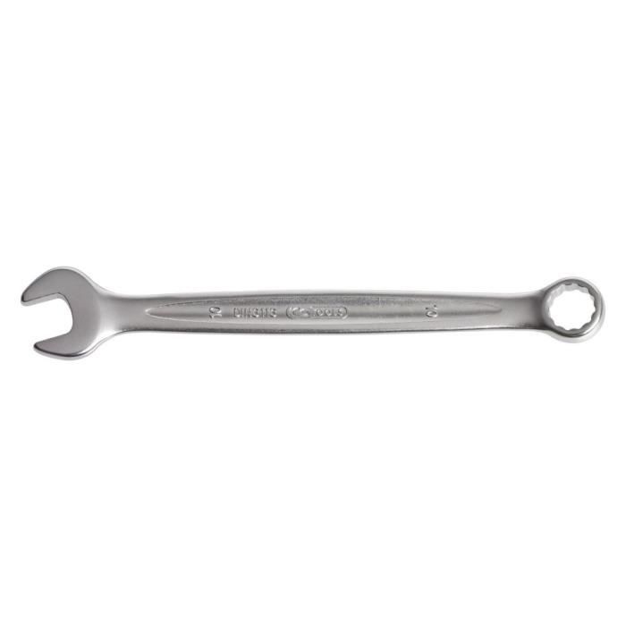 Image secondaire de Jeu de 25 clé mixtes - KS TOOLS - 922.0075 - Clés mixtes métriques en trousse - 6 a 34 mm - Angle de fourche 15°