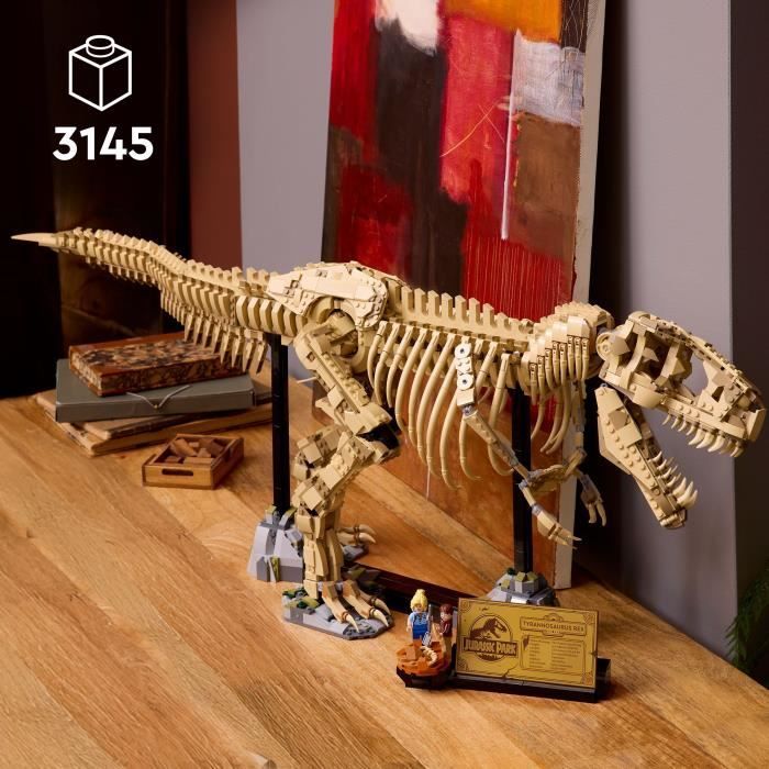 Image secondaire de LEGO Jurassic World 76968 Les Fossiles de Dinosaures : le Tyrannosaurus Rex - Pour Adulte