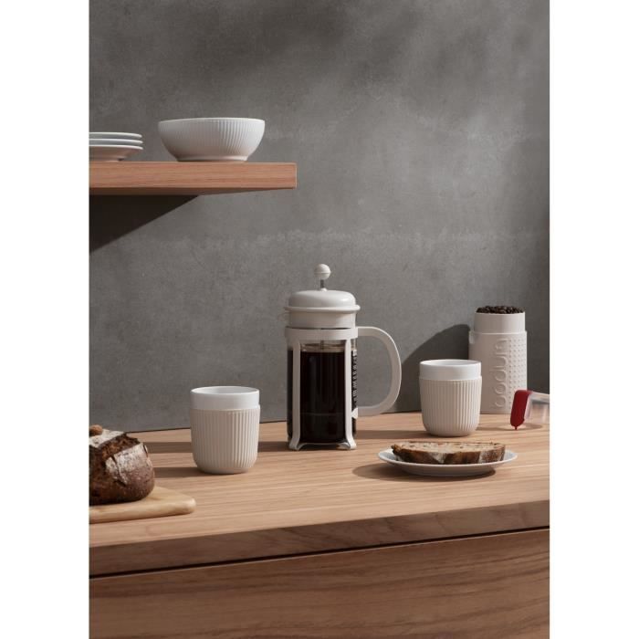 Image secondaire de Bodum 1908-913 - CAFETIERE - JAVA Cafetiere a piston Blanc 1 L