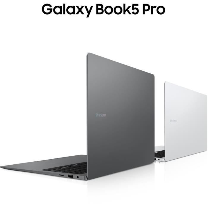 Image secondaire de PC portable - SAMSUNG - Galaxy Book5 Pro - 14 - Intel Core Ultra 7 - 16 Go RAM - 512 Go SSD - Gris