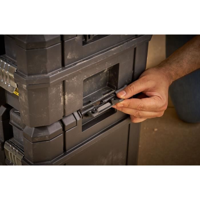 Image secondaire de Coffre avec organiseur PRO-STACK™ - STANLEY FATMAX - FMST1-75796 - 23 L - Charge 30 kg