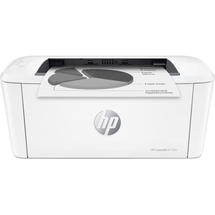 Stampante laser monofunzione HP LaserJet M110w in bianco e nero