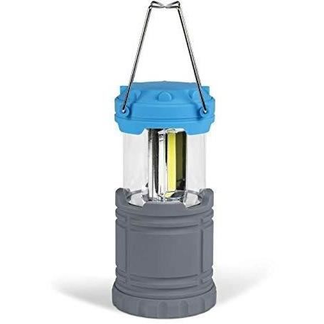 Lanterna pieghevole - KAMPA - Flare - Batterie - Grigio e blu