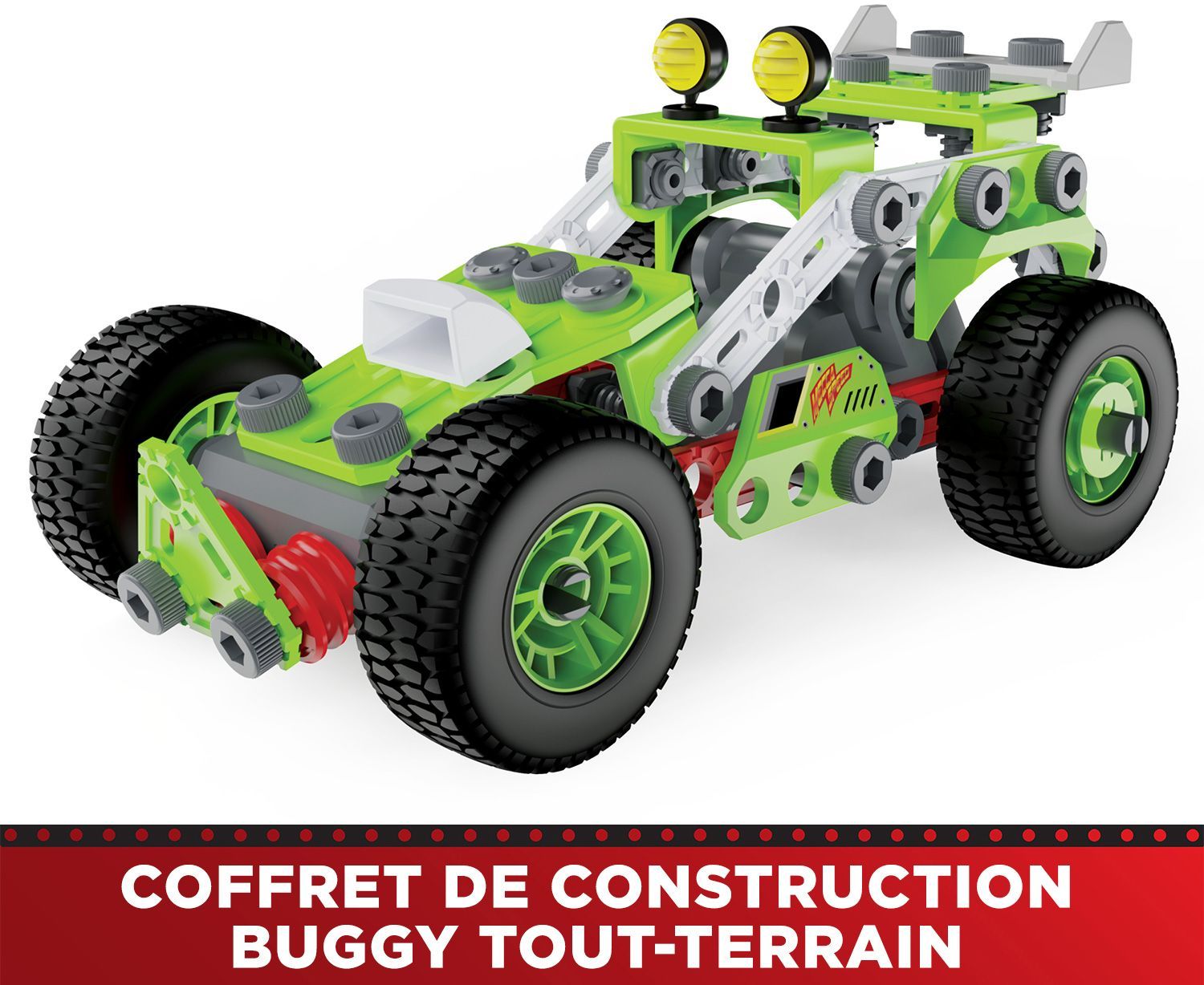 Image secondaire de Coffret de Construction Ma Voiture à Rétrofriction - BANDAI Meccano