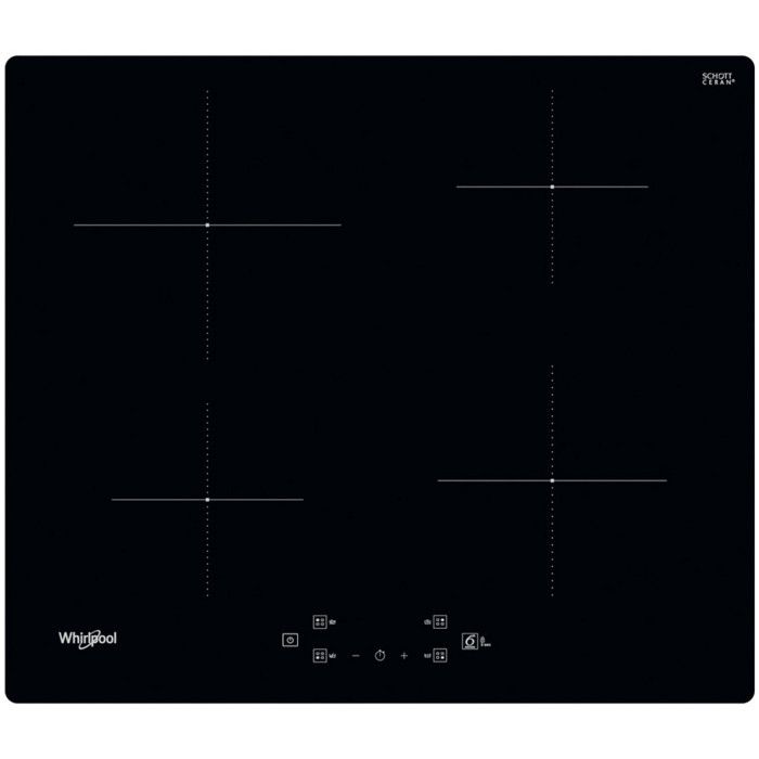Piano cottura a induzione - WHIRLPOOL - WSQ2160NE - 4 fuochi/booster - 7200 W - Larghezza 60 cm