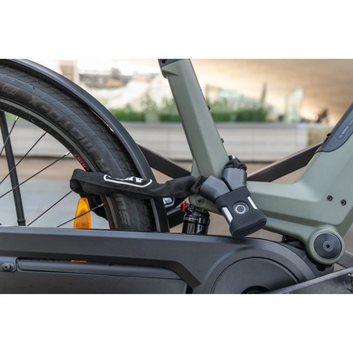 Image secondaire de Antivol pliable - ABUS - BORDO ONE 6500A/110 - Support RC - Noir