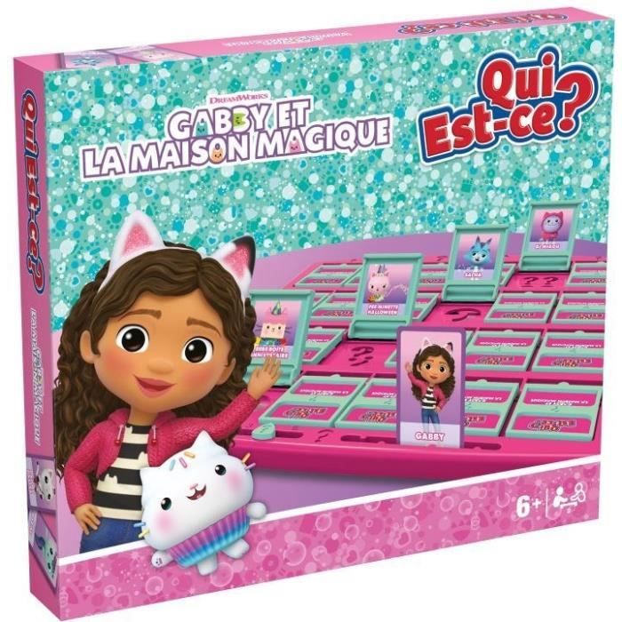 Board game - WINNING MOVES - Who is it? Gabby and the Magic House - Gabby's Dollhouse Version