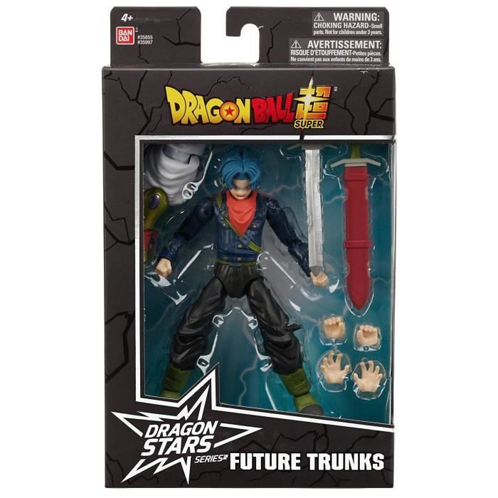 DRAGON BALL SUPER - Série 8 - Figurine Future Trunks 17cm + Broly Part. 4 - 35997