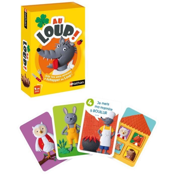 Image secondaire de Nathan - Au Loup - Jeu de Cartes