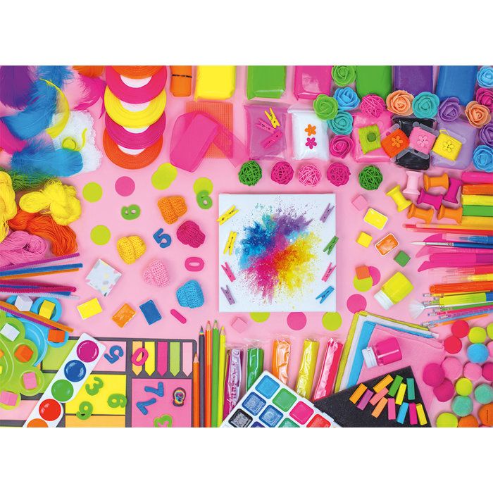 Image secondaire de Puzzle Nathan L'atelier du bricolage - 250 pièces pour enfants dès 8 ans